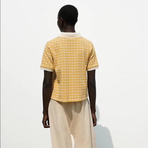 Zara knit polo shirt - Picture 4 of 8